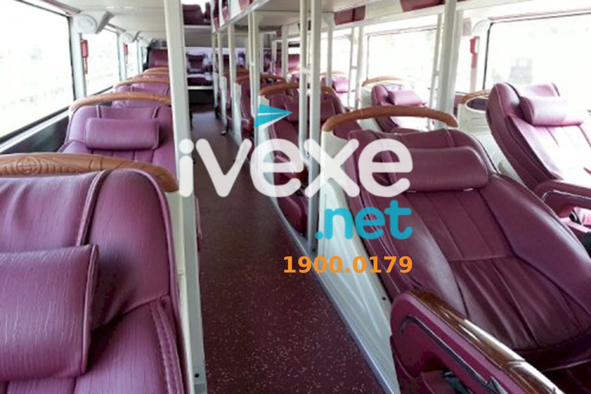 Nội thất xe giường nằm của xe khách Thanh Nguyên